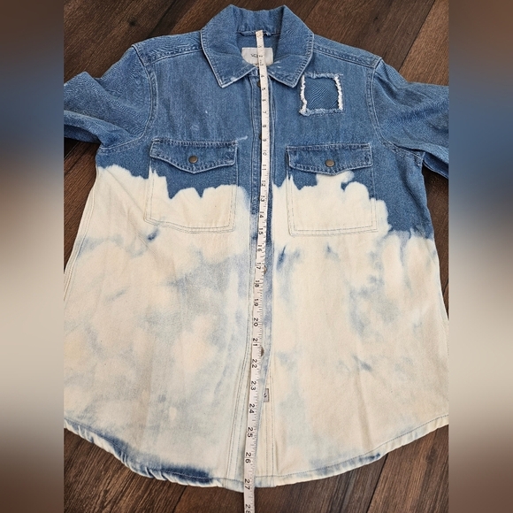 NWT Rails Turner Bleached Denim Shirt - SIZE S - Picture 13 of 14